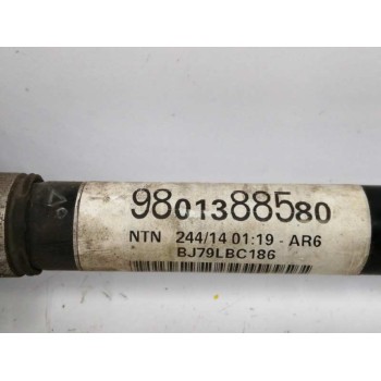 Recambio de transmision delantera izquierda para citroën c3 tonic referencia OEM IAM 9801388580  