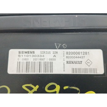 Recambio de centralita motor uce para renault clio ii (bb_, cb_) 1.4 (b/cb0c, b/cb0s) referencia OEM IAM 8200061281  S110130334