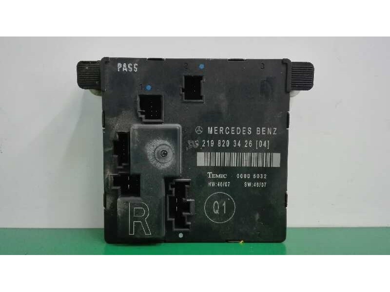 Recambio de modulo confort para mercedes-benz clase cls (w219) 320 cdi (219.322) referencia OEM IAM 2198203426 Recambio de modulo confort para mercedes-benz clase cls (w219) 320 cdi (219.322) referencia OEM IAM 2198203426