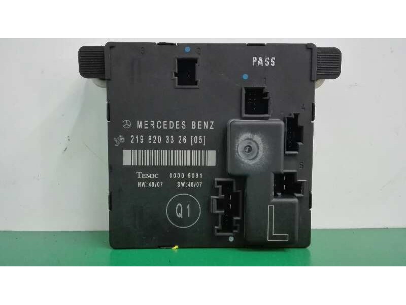 Recambio de modulo confort para mercedes-benz clase cls (w219) 320 cdi (219.322) referencia OEM IAM 2198203326 Recambio de modulo confort para mercedes-benz clase cls (w219) 320 cdi (219.322) referencia OEM IAM 2198203326