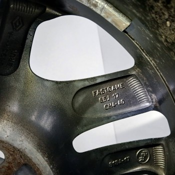 Recambio de llanta para renault captur i ( j5 h5 ) 1.5 dci 90 referencia OEM IAM 403008829R 6,5J17CH440 4H 4X100