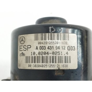 Recambio de abs para mercedes-benz clase c (w203) berlina 2.2 cdi cat referencia OEM IAM A0034319412 10020402514 