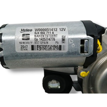 Recambio de motor limpia trasero para seat ibiza (6p1) reference referencia OEM IAM 6J4955711A W000051412 