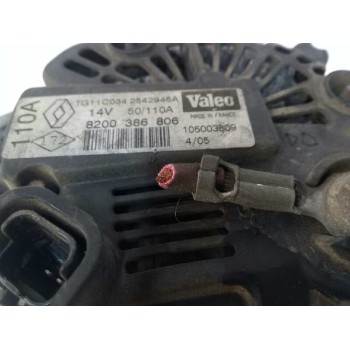 Recambio de alternador para renault megane ii berlina 5p confort dynamique referencia OEM IAM 8200386806  