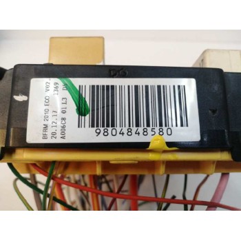 Recambio de caja reles / fusibles para citroën c4 picasso 1.2 12v e-thp referencia OEM IAM 9804848580  