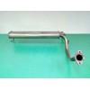 Recambio de tubo escape trasero para toyota aygo 1.0 cat referencia OEM IAM 10Q04  