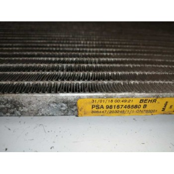 Recambio de condensador / radiador aire acondicionado para citroën c4 picasso 1.2 12v e-thp referencia OEM IAM 9816746580  