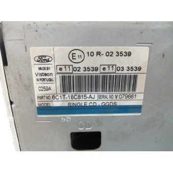 Recambio de sistema audio / radio cd para ford transit caja cerrada ´06 2.2 tdci cat referencia OEM IAM 6C1T18C815AJ  