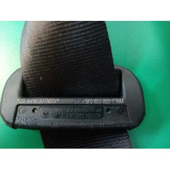 Recambio de cinturon seguridad trasero derecho para seat leon (5f1) 1.2 tsi referencia OEM IAM 5F0857805C  