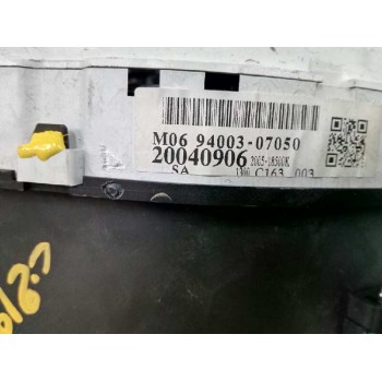 Recambio de cuadro instrumentos para kia picanto 1.1 ex referencia OEM IAM 9400307050  