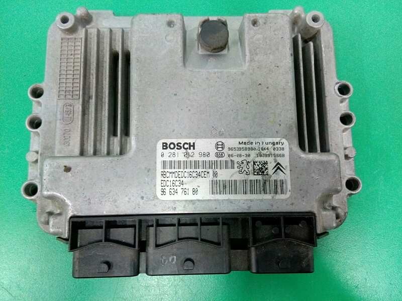 Recambio de centralita motor uce para citroën c4 grand picasso sx referencia OEM IAM 9663476180 0281012980 