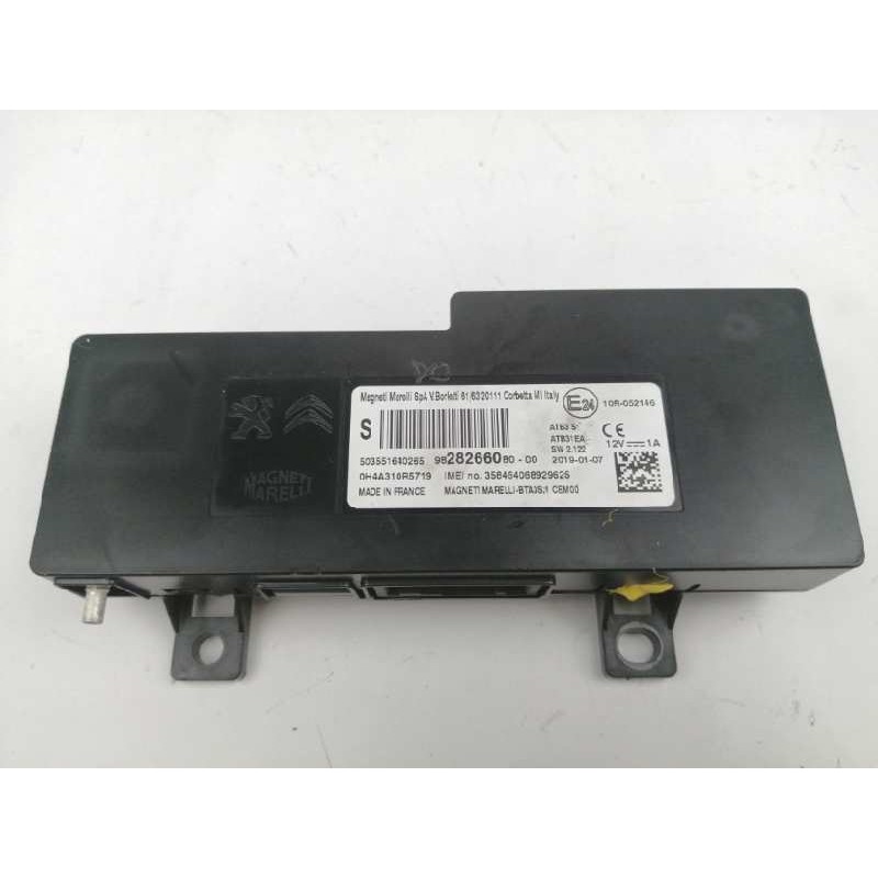 Recambio de modulo electronico para citroën c4 grand picasso 1.2 12v e-thp referencia OEM IAM 9828266080 PLASTICO ENCHUFE ANTENA