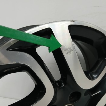 Recambio de llanta para renault captur i ( j5 h5 ) 1.5 dci 90 referencia OEM IAM 403008829R 6,5J17CH440 4H 4X100