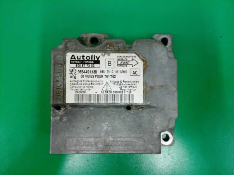 Recambio de centralita airbag para peugeot 307 berlina (s2) x-line referencia OEM IAM 9654491180 606877300 