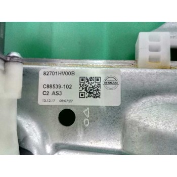 Recambio de elevalunas trasero izquierdo para nissan qashqai (j11) 1.5 turbodiesel cat referencia OEM IAM 82701HV00B  