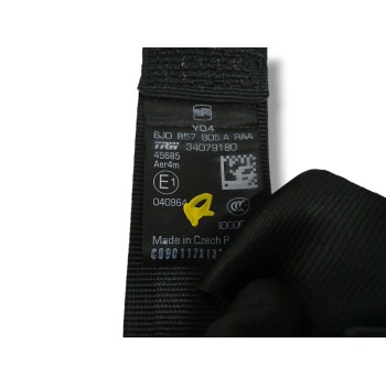 Recambio de cinturon seguridad trasero derecho para seat ibiza (6p1) reference referencia OEM IAM 6J0857805A  