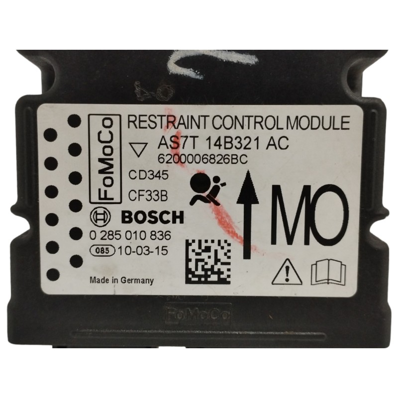 CENTRALITA AIRBAG 0285010836