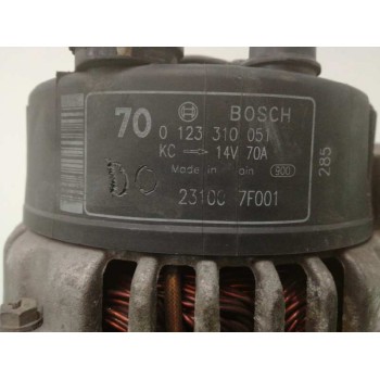 Recambio de alternador para nissan terrano/terrano.ii (r20) comfort referencia OEM IAM 231007F001 0123310051 70A