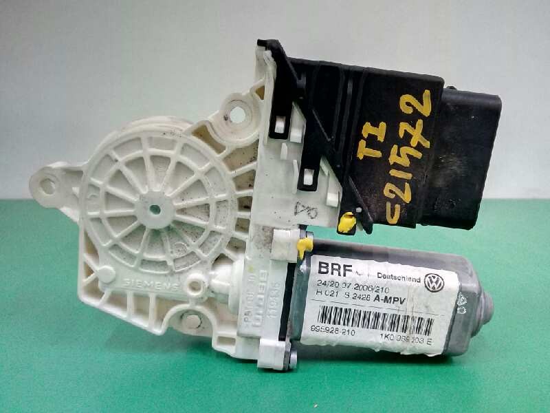 Recambio de motor elevalunas trasero izquierdo para volkswagen touran (1t1) traveller referencia OEM IAM 1K0959703E  