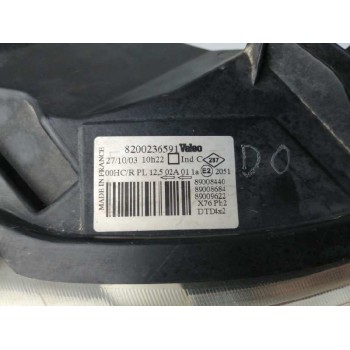 Recambio de faro derecho para renault kangoo (f/kc0) 1.5 dci diesel referencia OEM IAM 8200236591  