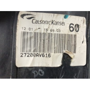 Recambio de motor calefaccion para nissan primera (p12) 1.6 referencia OEM IAM 27200AV616  