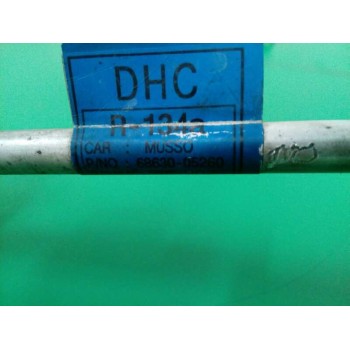 Recambio de tubos aire acondicionado para ssangyong musso 2.9 turbodiesel cat referencia OEM IAM 6863005260  