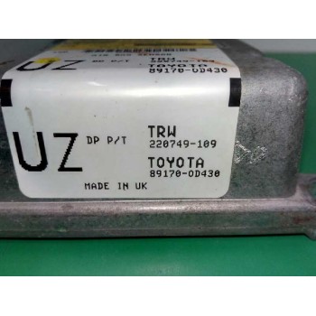 Recambio de centralita airbag para toyota yaris 1.4 turbodiesel cat referencia OEM IAM 891700D430 220749109 