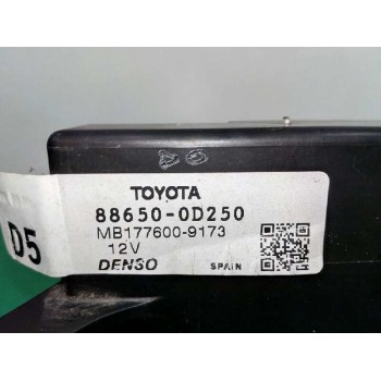 Recambio de modulo electronico para toyota yaris 1.4 turbodiesel cat referencia OEM IAM 886500D250 MB1776009173 