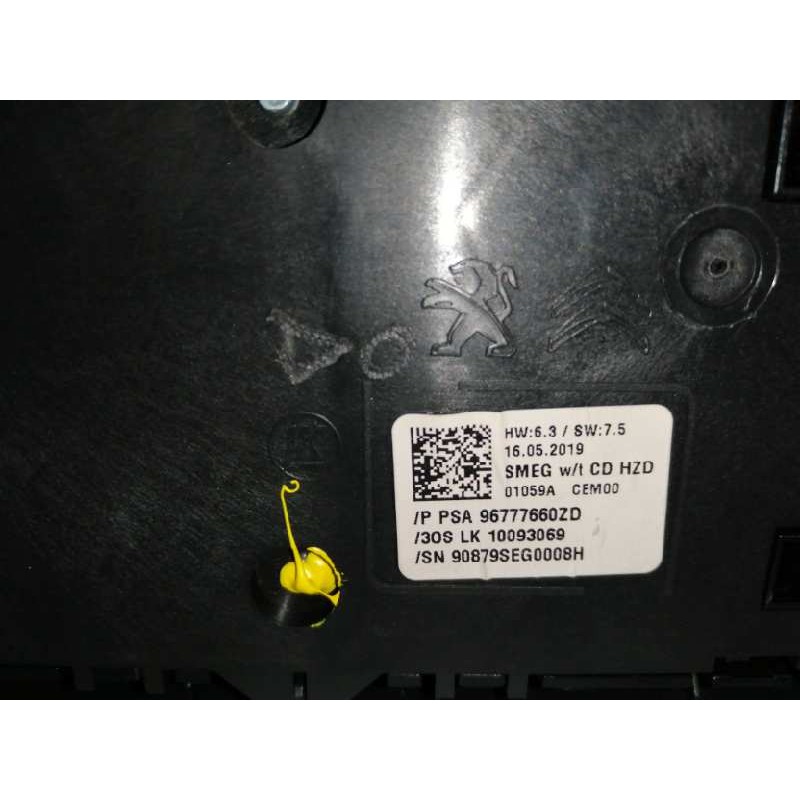 MANDO MULTIFUNCION CONTROLES AUDIO Y WARNING