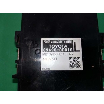 Recambio de modulo electronico para toyota yaris 1.4 turbodiesel cat referencia OEM IAM 896900D010 MB1028500110 