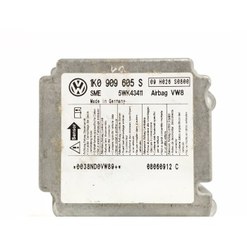 Recambio de centralita airbag para skoda octavia berlina (1z3) 1.9 tdi referencia OEM IAM 1K0909605S 5WK43411 