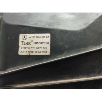 Recambio de electroventilador para mercedes-benz clase c (w203) berlina 200 cdi (203.004) referencia OEM IAM A2035000193 8850020