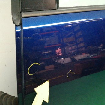 Recambio de puerta trasera izquierda para volkswagen polo (9n3) 1.4 tdi referencia OEM IAM  OBSERVAR FOTOS CARIBE