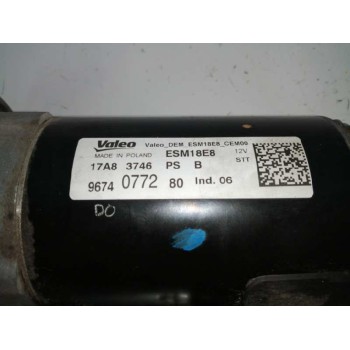 Recambio de motor arranque para citroën c4 picasso 1.2 12v e-thp referencia OEM IAM 9674077280  