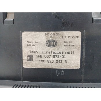 Recambio de mando climatizador para seat toledo (1m2) 1.9 tdi referencia OEM IAM 1M0820043B 5HB00797801 