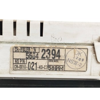 Recambio de cuadro instrumentos para jeep gr.cherokee (zj)/(z) 2.5 turbodiesel referencia OEM IAM 56042394  