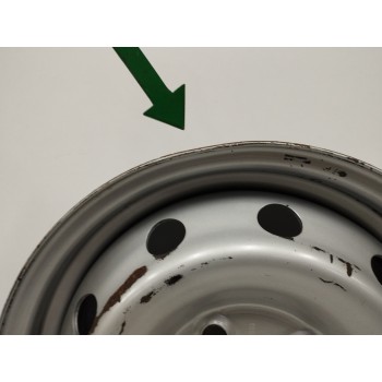 Recambio de llanta para fiat ducato combi 15 (desde 03.02) 2.3 jtd cat referencia OEM IAM 1300254080 6JX15H2 5H 5X120