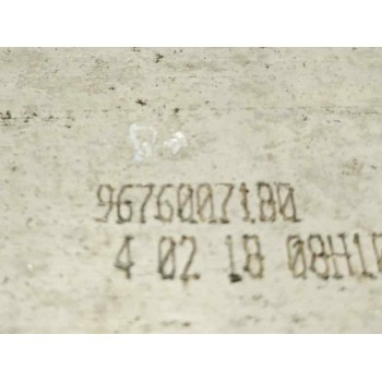 Recambio de refuerzo paragolpes trasero para citroën c4 picasso 1.2 12v e-thp / puretech referencia OEM IAM 9676007180  