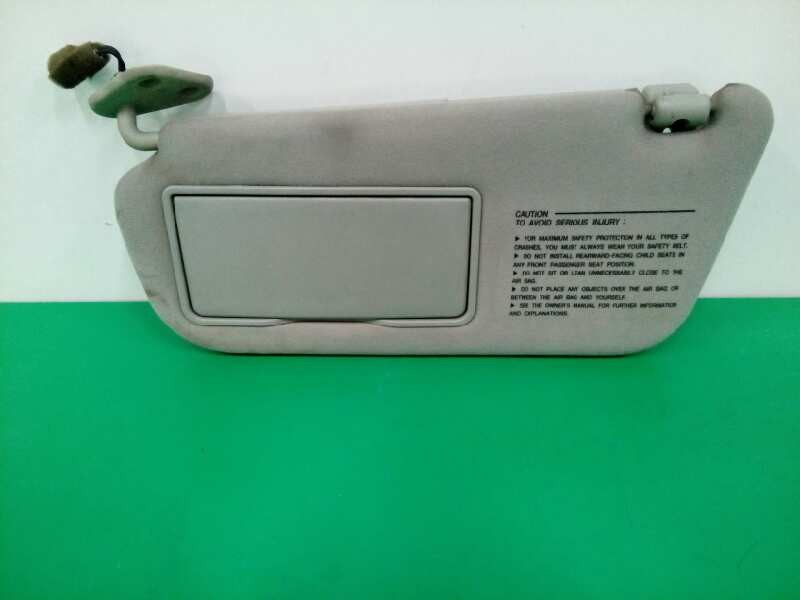 Recambio de parasol izquierdo para hyundai santa fe (sm) 2.0 crdi vgt comfort referencia OEM IAM Recambio de parasol izquierdo para hyundai santa fe (sm) 2.0 crdi vgt comfort referencia OEM IAM
