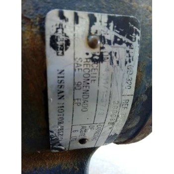 Recambio de puente trasero para nissan eco - t 135.75/100 kw chasis / 3600 / 7.49 cabina individual referencia OEM IAM  DISCO CO