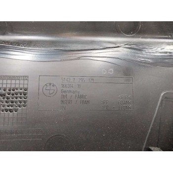 Recambio de guarnecido puerta trasera izquierda para bmw 3 gran turismo (f34) 318 d referencia OEM IAM 51427295179 NEGRO 