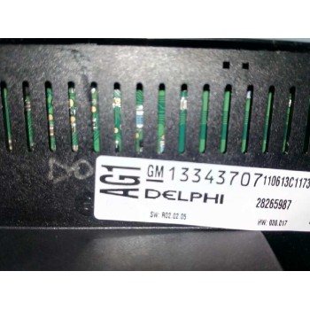 Recambio de mando climatizador para opel astra j sports tourer cosmo referencia OEM IAM 13343707 28265987 