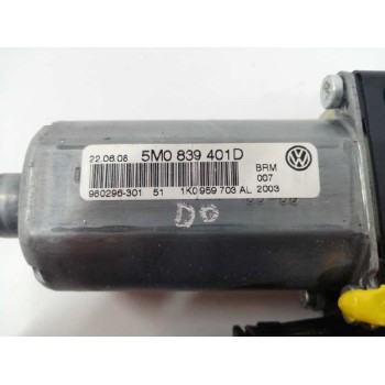 Recambio de elevalunas trasero izquierdo para volkswagen golf plus (5m1) 1.4 16v tsi referencia OEM IAM 5M0839401D 998578103 