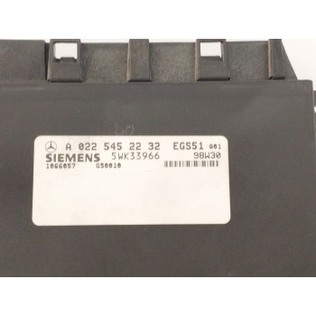 Recambio de modulo electronico para mercedes-benz clase m (w163) 3.2 v6 18v cat referencia OEM IAM A0225452232 5WK33966 