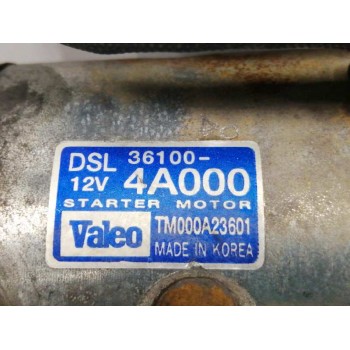 Recambio de motor arranque para kia sorento 2.5 crdi cat referencia OEM IAM 361004A000 TM000A23601 