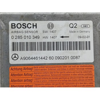 Recambio de centralita airbag para mercedes-benz sprinterii caja abierta (desde 01.06) 2.1 cdi cat referencia OEM IAM A906446144