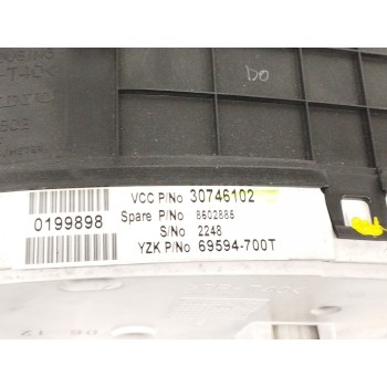 Recambio de cuadro instrumentos para volvo s60 berlina 2.4 diesel cat referencia OEM IAM 30746102 8602885 69594700T