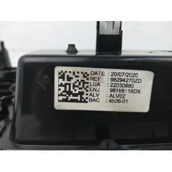 Recambio de consola central para peugeot 3008 gt line referencia OEM IAM 98294270ZD  