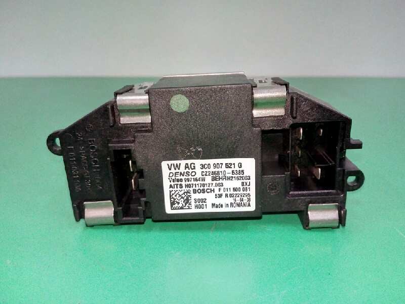 Recambio de resistencia calefaccion para audi q3 (8ug) 2.0 16v tdi referencia OEM IAM 3C0907521G F011500081 Recambio de resistencia calefaccion para audi q3 (8ug) 2.0 16v tdi referencia OEM IAM 3C0907521G F011500081