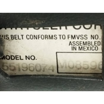 Recambio de enganche cinturon derecho para jeep gr.cherokee (zj)/(z) 2.5 turbodiesel referencia OEM IAM 55196074  